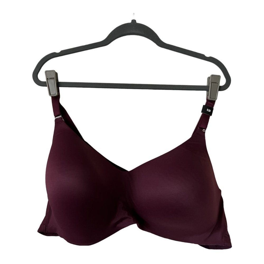 Torrid Wine Wire-Free Lightly Lined Bra